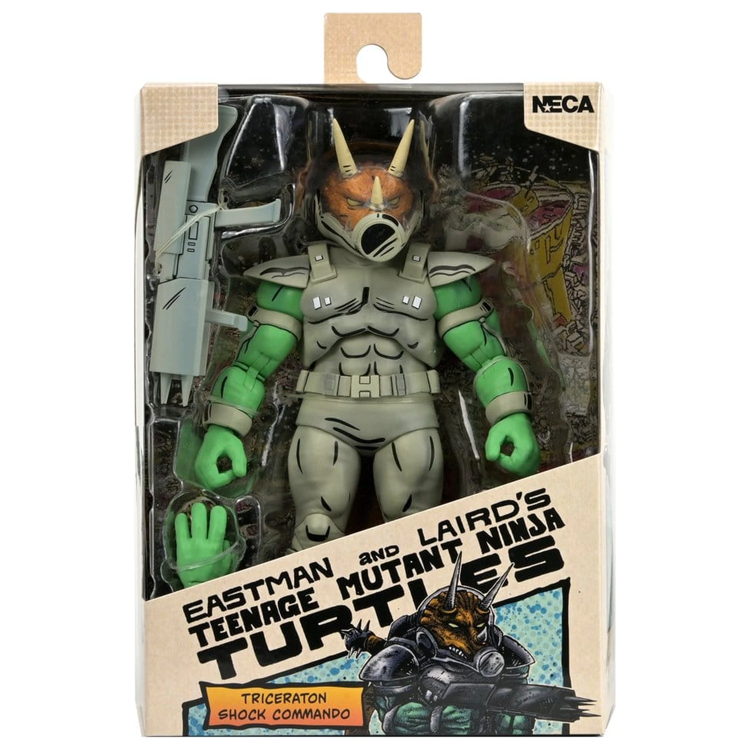Teenage Mutant Ninja Turtles (Mirage Comics) Figurka Akcji Shock Commando Triceraton 18 cm zdjęcie produktu