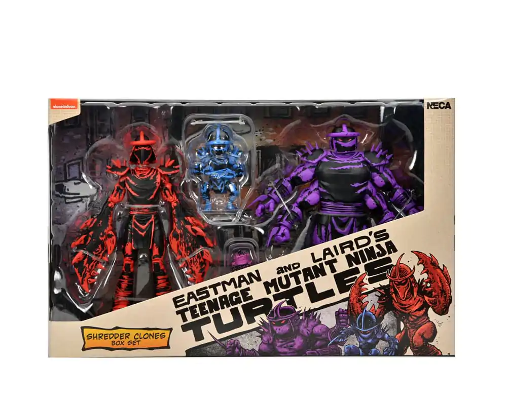 Teenage Mutant Ninja Turtles (Mirage Comics) Figurki Akcji Shredder Clones Box Set 18 cm zdjęcie produktu