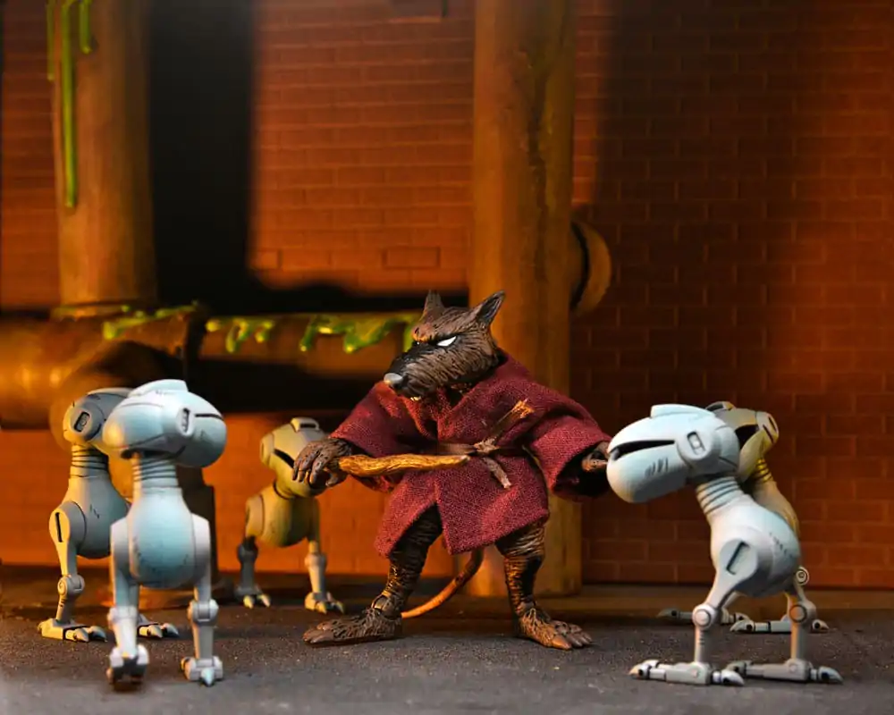 Teenage Mutant Ninja Turtles (Mirage Comics) Figurka Akcji Splinter 18 cm zdjęcie produktu