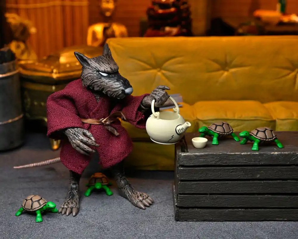 Teenage Mutant Ninja Turtles (Mirage Comics) Figurka Akcji Splinter 18 cm zdjęcie produktu