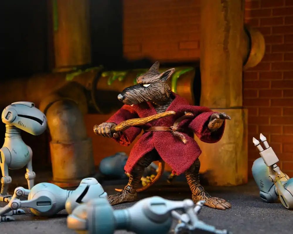 Teenage Mutant Ninja Turtles (Mirage Comics) Figurka Akcji Splinter 18 cm zdjęcie produktu