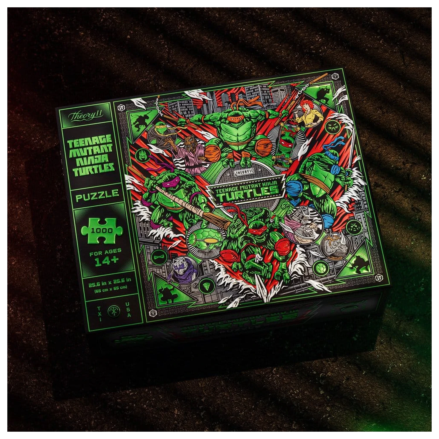 Teenage Mutant Ninja Turtles wielowymiarowe puzzle (1000 elementów) zdjęcie produktu