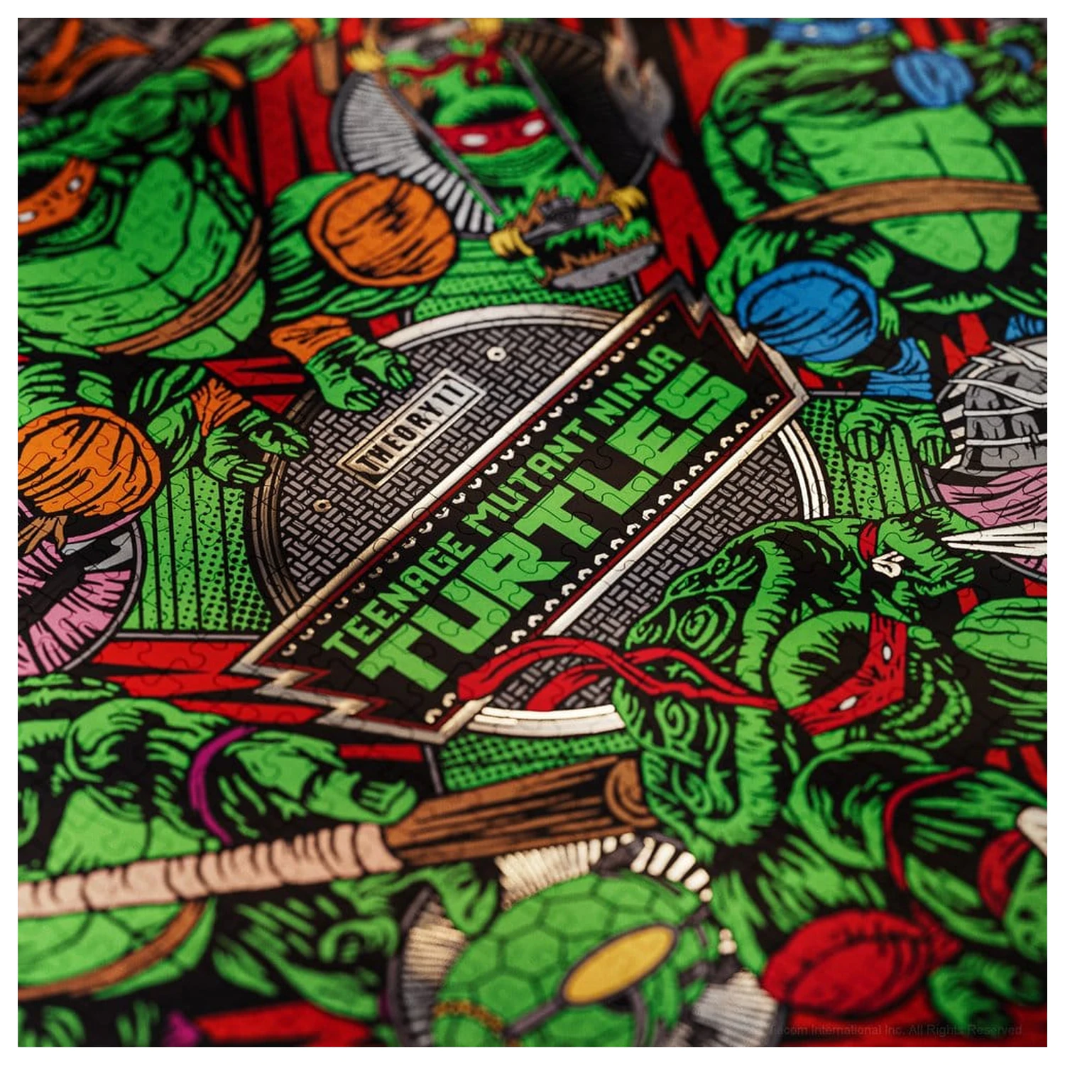 Teenage Mutant Ninja Turtles wielowymiarowe puzzle (1000 elementów) zdjęcie produktu