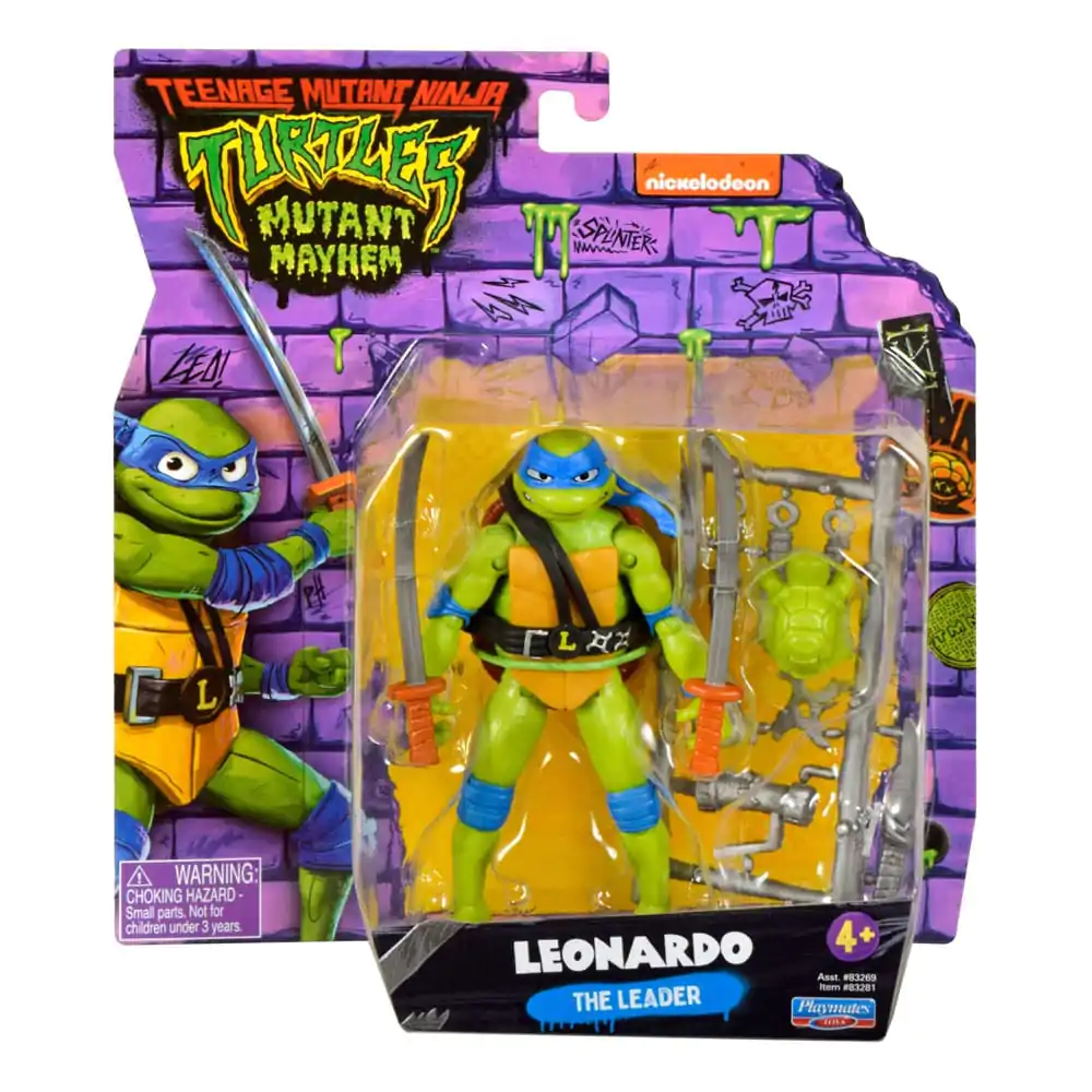 Żółwie Ninja: Mutant Mayhem Figurka Akcji Leonardo 10 cm zdjęcie produktu