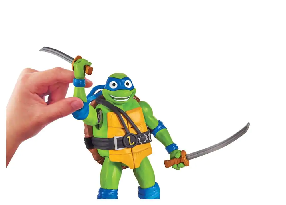 Teenage Mutant Ninja Turtles: Mutant Mayhem Ninja Shouts figurka akcji Leonardo 14 cm zdjęcie produktu