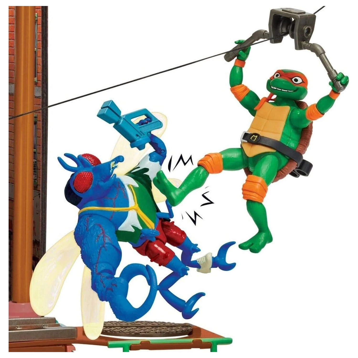 Teenage Mutant Ninja Turtles: Mutant Mayhem Zestaw Sewer Lair Nowa Wersja zdjęcie produktu