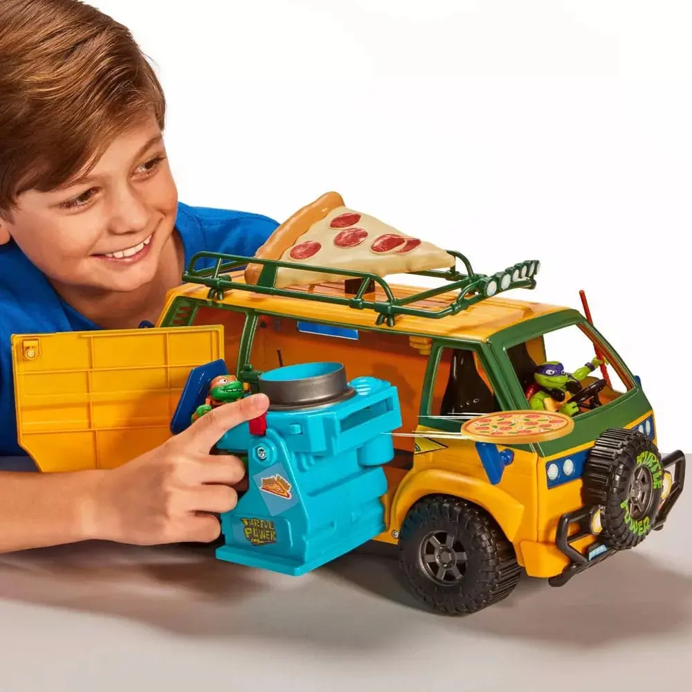 Wojownicze Żółwie Ninja: Mutant Mayhem Vehicle Pizza Van 20 cm zdjęcie produktu