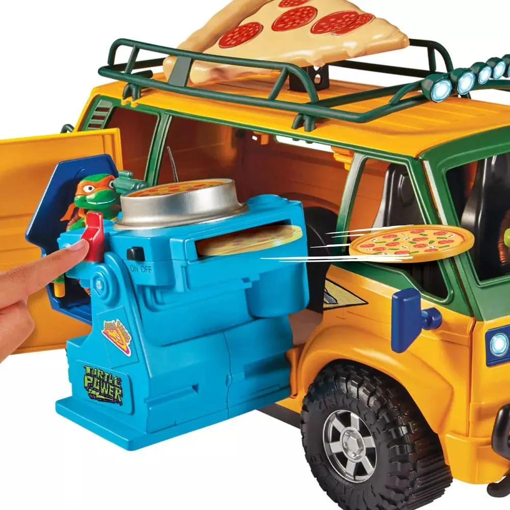 Wojownicze Żółwie Ninja: Mutant Mayhem Vehicle Pizza Van 20 cm zdjęcie produktu