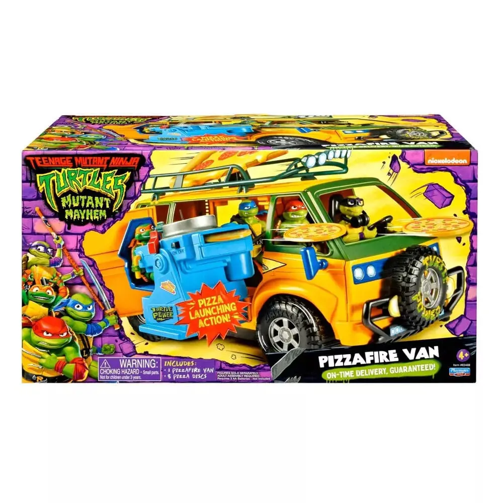 Wojownicze Żółwie Ninja: Mutant Mayhem Vehicle Pizza Van 20 cm zdjęcie produktu