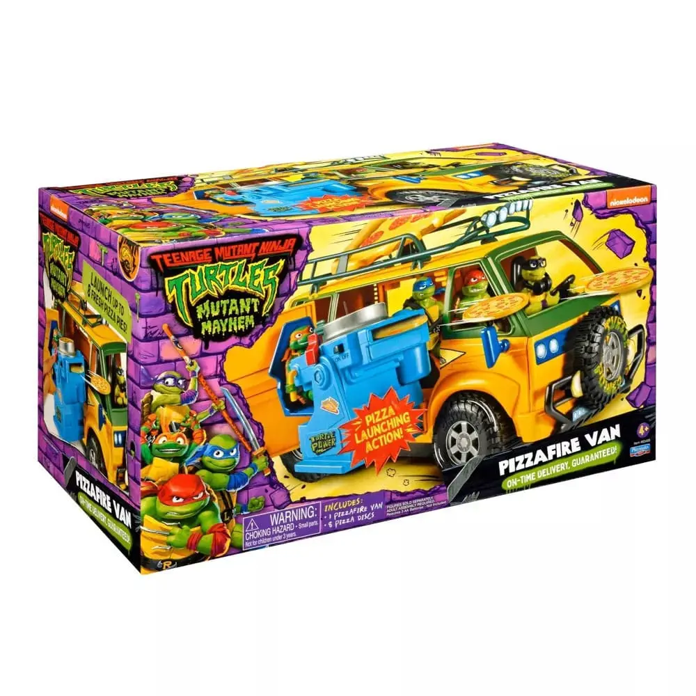 Wojownicze Żółwie Ninja: Mutant Mayhem Vehicle Pizza Van 20 cm zdjęcie produktu