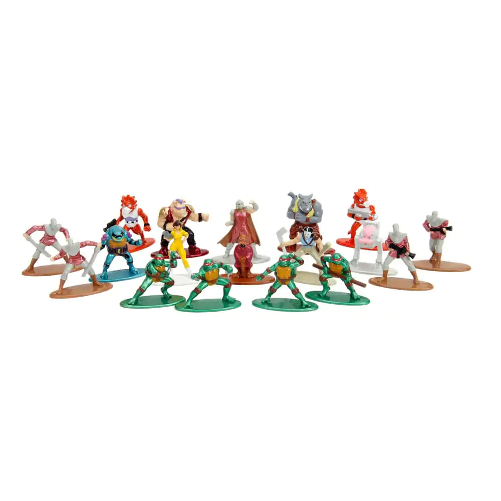 Teenage Mutant Ninja Turtles Nano Metalfigs Odlewane Mini Figurki 18-Pack Wave 2 4 cm zdjęcie produktu