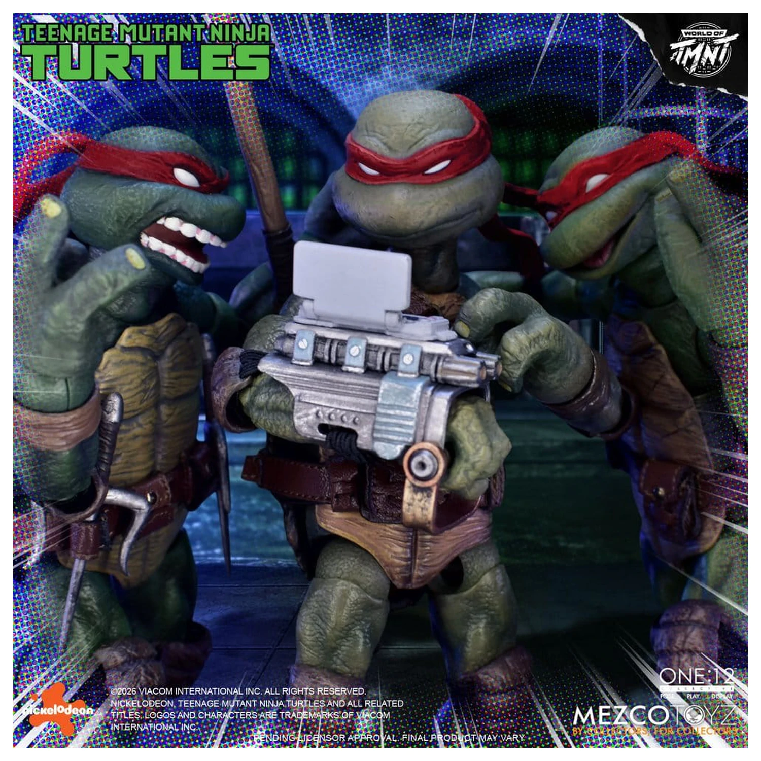 Teenage Mutant Ninja Turtles One:12 Collective Figurki akcji 1/12 Zestaw w pudełku 17 cm zdjęcie produktu