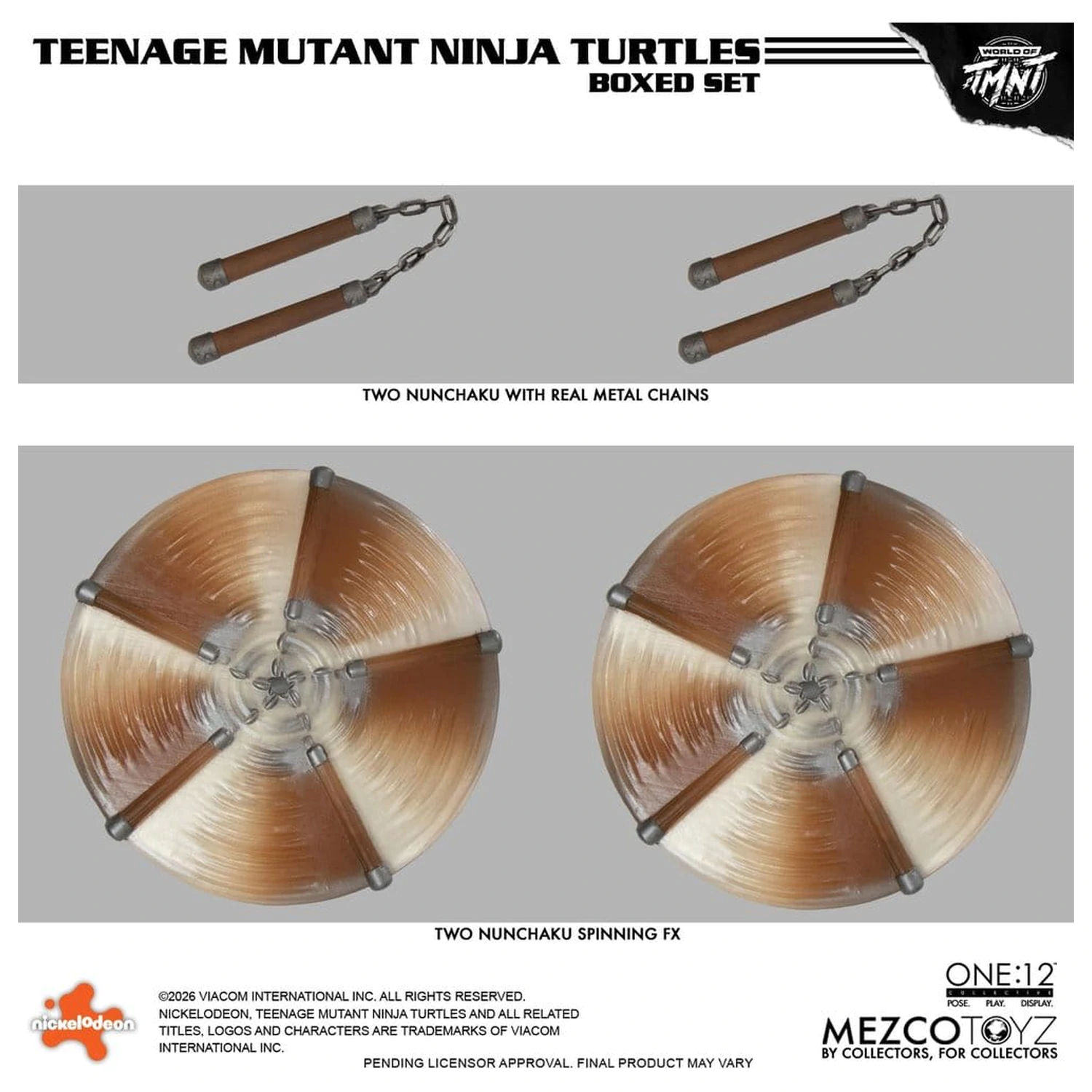 Teenage Mutant Ninja Turtles One:12 Collective Figurki akcji 1/12 Zestaw w pudełku 17 cm zdjęcie produktu