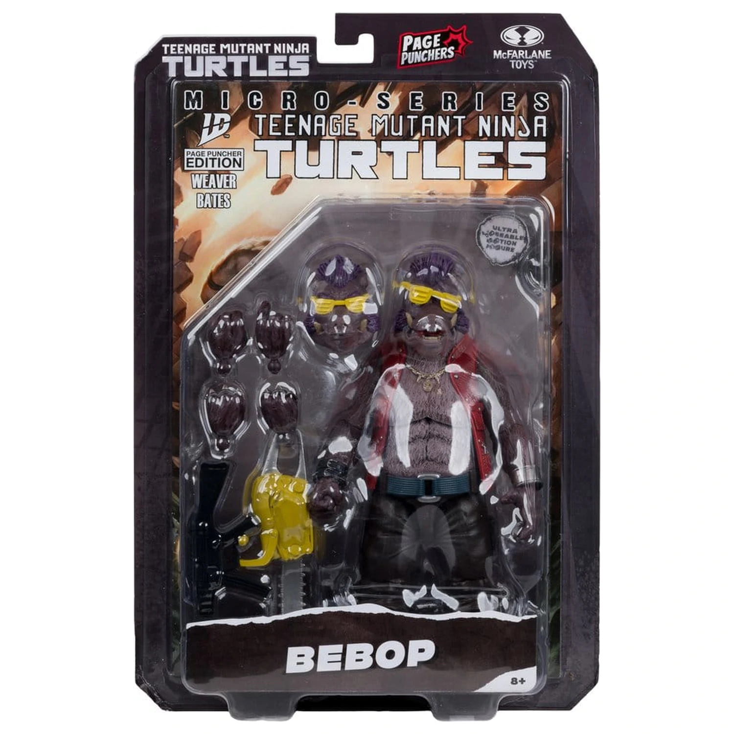 Teenage Mutant Ninja Turtles Page Punchers figurka akcji Bebop 16 cm zdjęcie produktu