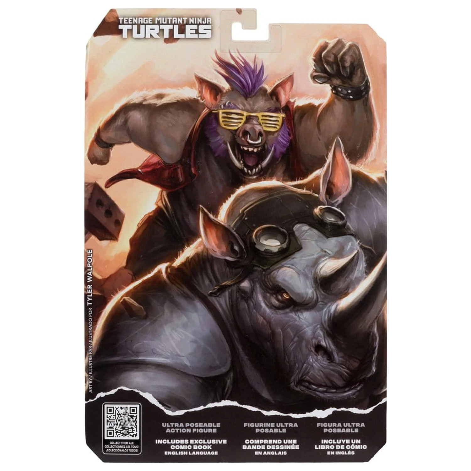 Teenage Mutant Ninja Turtles Page Punchers figurka akcji Bebop 16 cm zdjęcie produktu