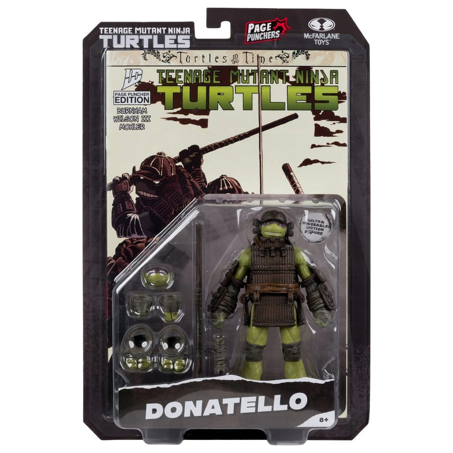 Teenage Mutant Ninja Turtles Page Punchers figurka Donatello (Turtles in Time) 13 cm zdjęcie produktu