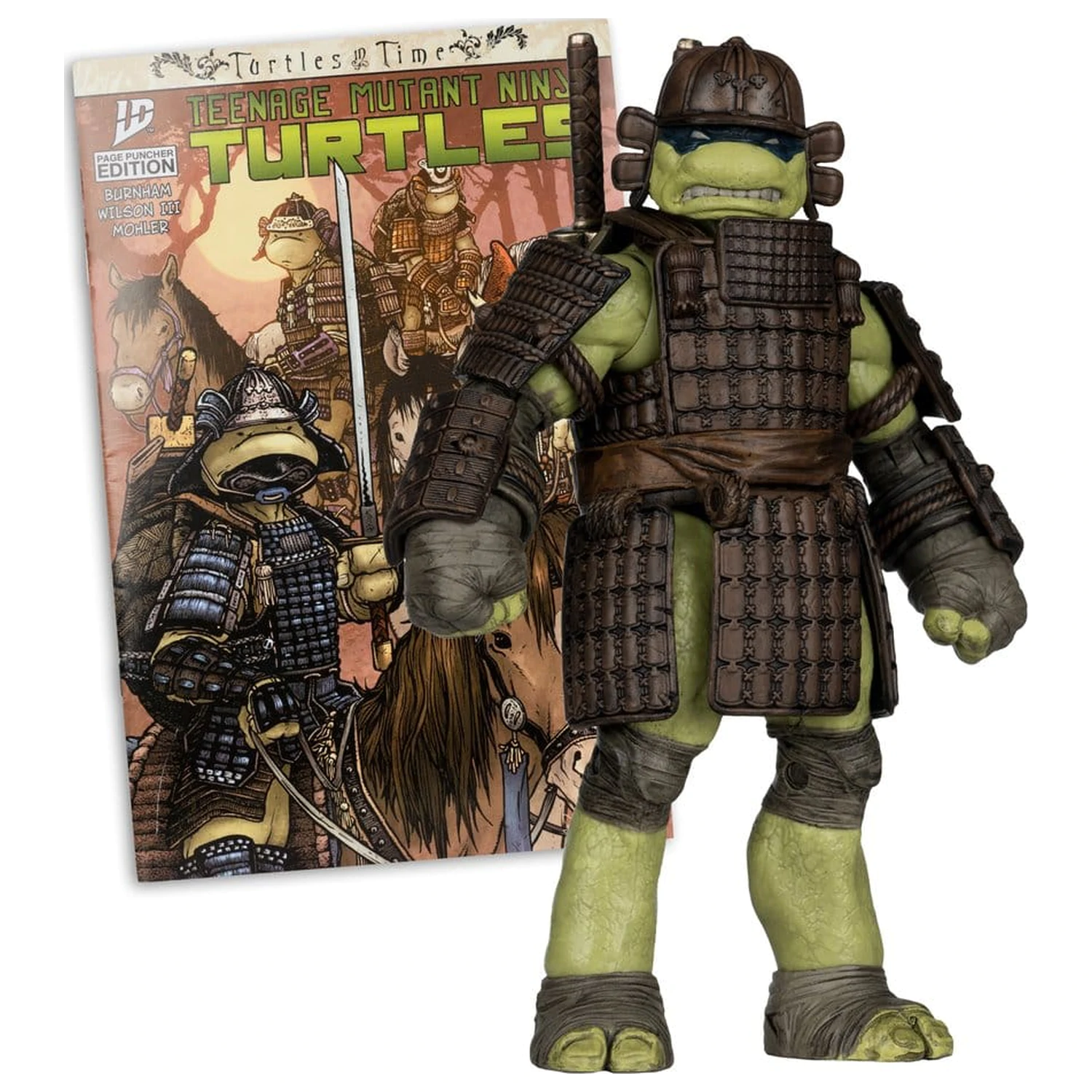 Teenage Mutant Ninja Turtles Page Punchers Action Figure Leonardo (Turtles in Time) 13 cm zdjęcie produktu