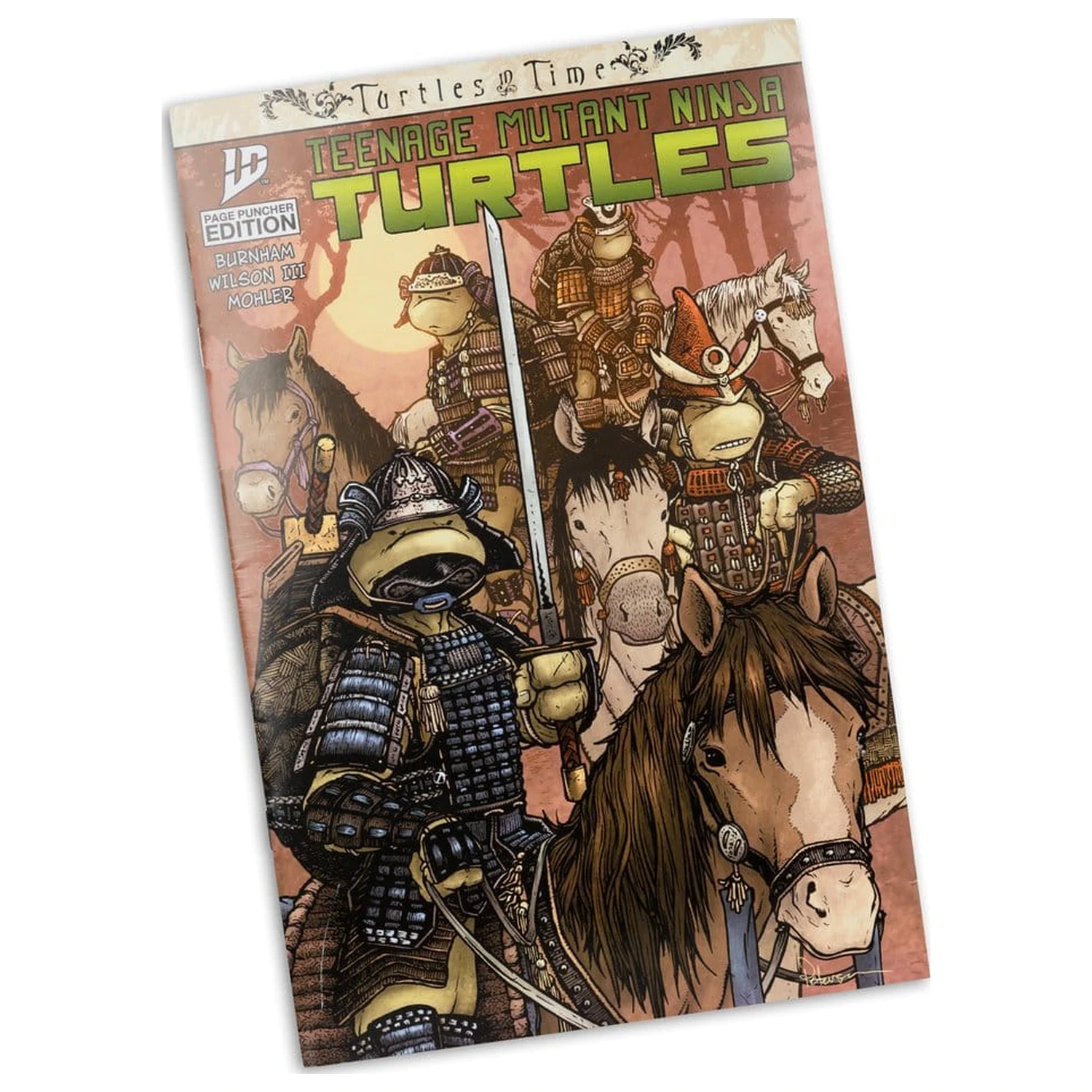 Teenage Mutant Ninja Turtles Page Punchers Action Figure Leonardo (Turtles in Time) 13 cm zdjęcie produktu