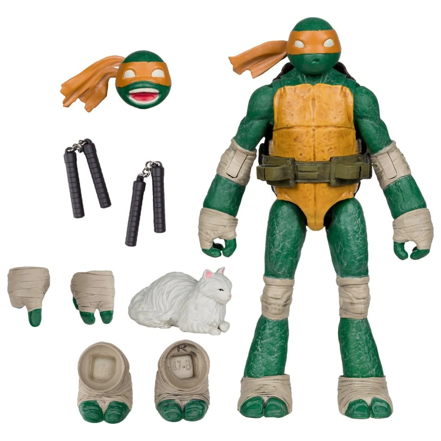 Teenage Mutant Ninja Turtles Page Punchers figurka akcji Michelangelo 13 cm zdjęcie produktu