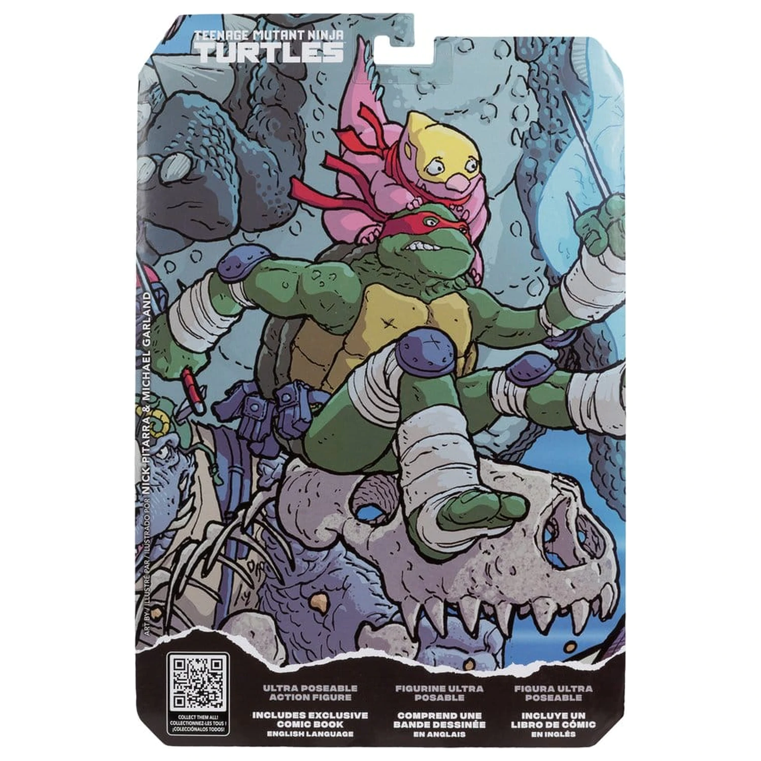 Teenage Mutant Ninja Turtles Page Punchers figurka akcji Raphael 13 cm zdjęcie produktu