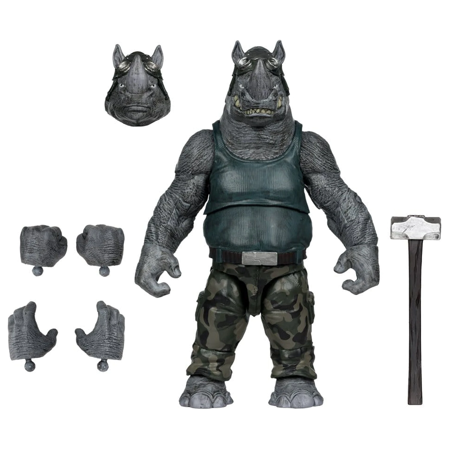 Teenage Mutant Ninja Turtles Page Punchers figurka Rocksteady 17 cm zdjęcie produktu