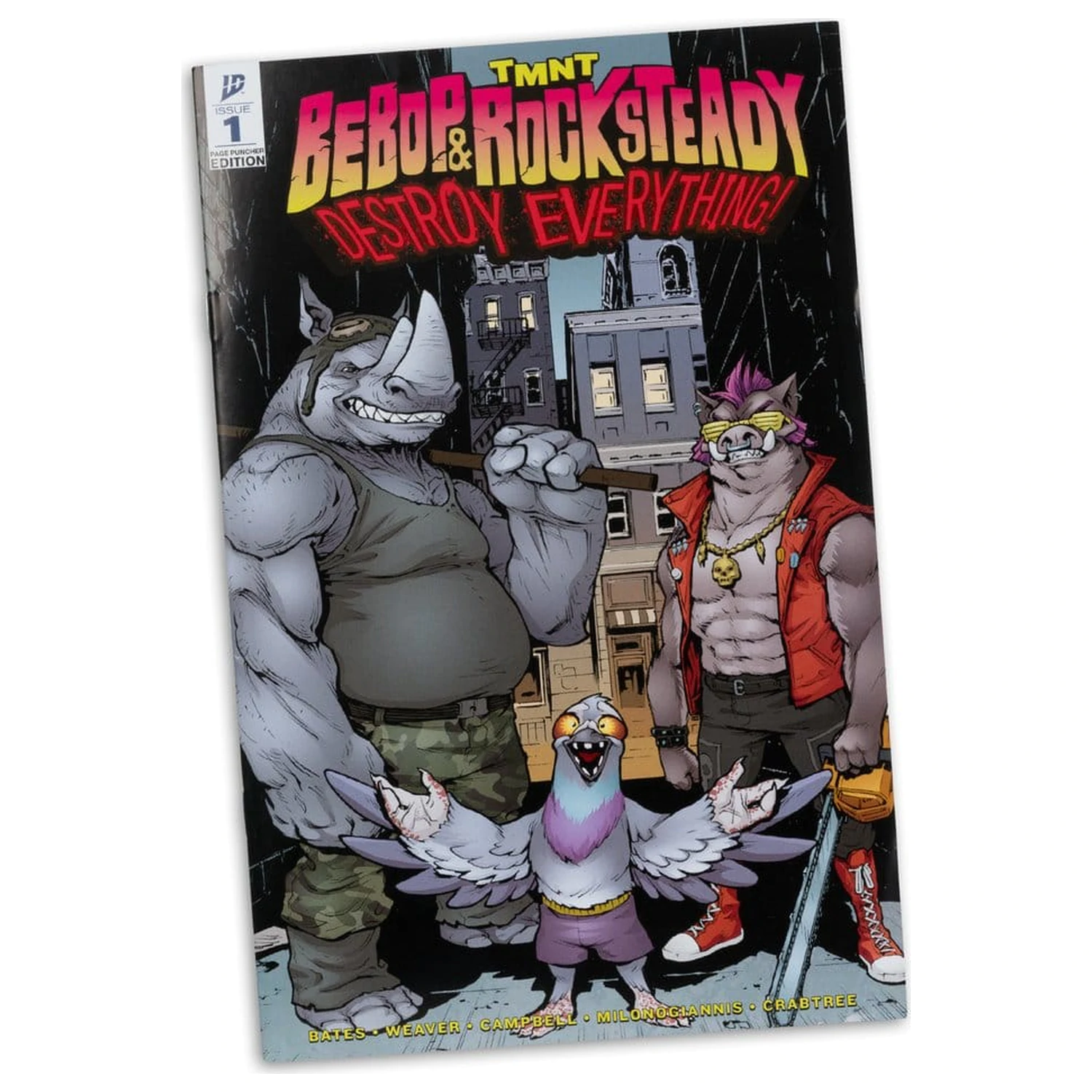 Teenage Mutant Ninja Turtles Page Punchers figurka Rocksteady 17 cm zdjęcie produktu