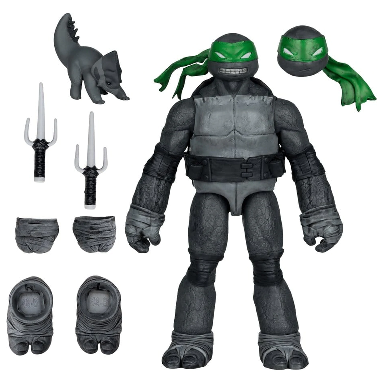 Teenage Mutant Ninja Turtles Page Punchers figurka akcji (Black White & Green) (Red Platinum Edition) 13 cm zdjęcie produktu