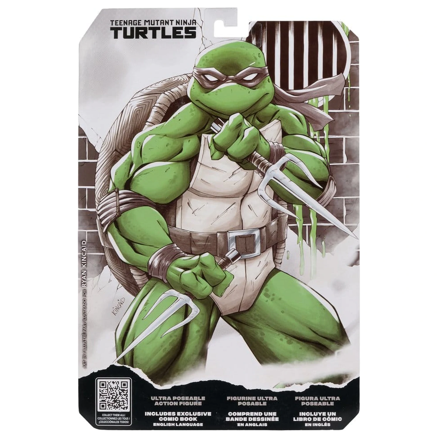 Teenage Mutant Ninja Turtles Page Punchers figurka akcji (Black White & Green) (Red Platinum Edition) 13 cm zdjęcie produktu