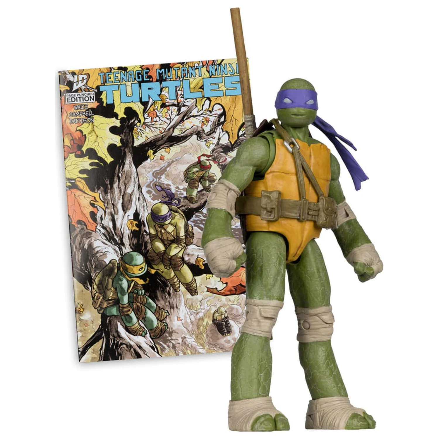 Teenage Mutant Ninja Turtles Page Punchers figurka akcji Donatello 13 cm zdjęcie produktu