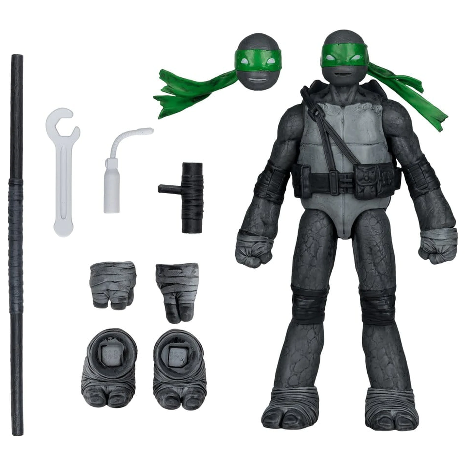 Figurka Teenage Mutant Ninja Turtles Page Punchers Donatello (Black White & Green) (Red Platinum Edition) 13 cm zdjęcie produktu