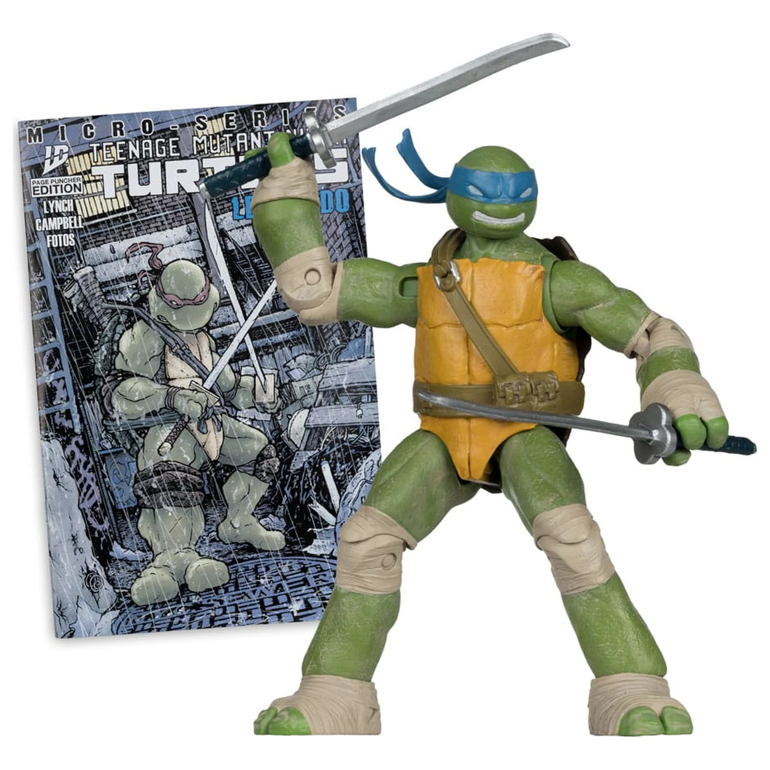 Teenage Mutant Ninja Turtles Page Punchers figurka akcji Leonardo 13 cm zdjęcie produktu