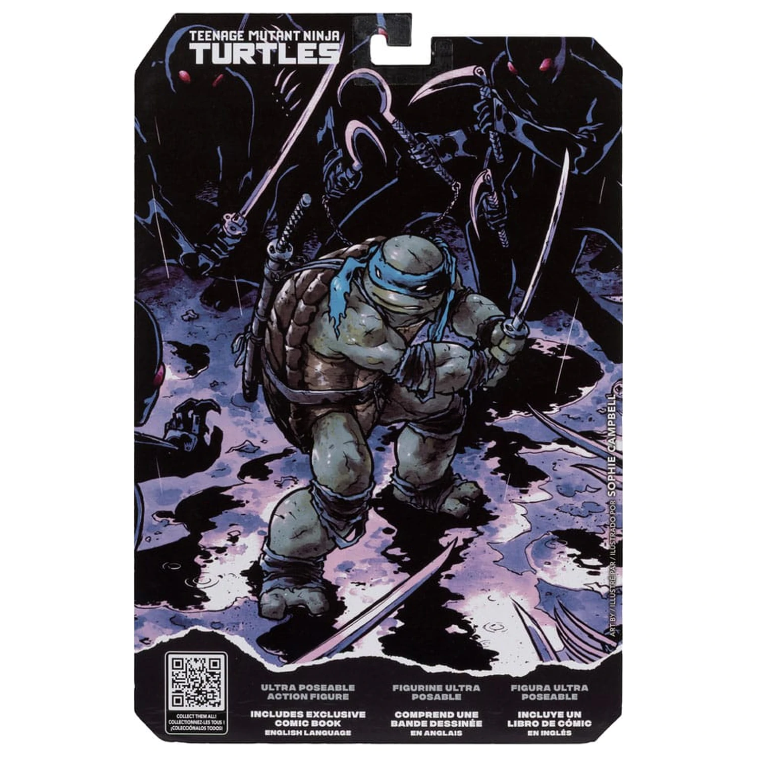 Teenage Mutant Ninja Turtles Page Punchers figurka akcji Leonardo 13 cm zdjęcie produktu