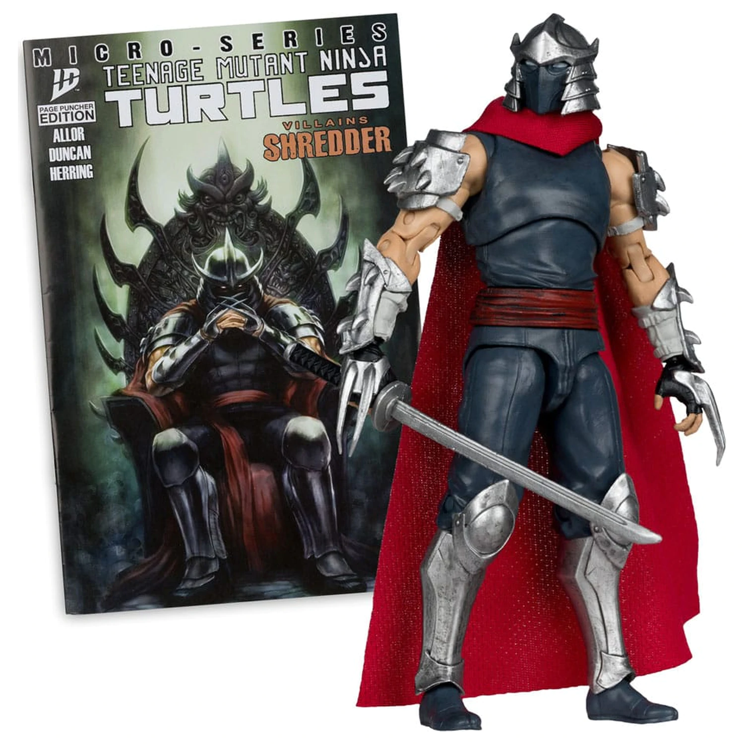 Teenage Mutant Ninja Turtles Page Punchers figurka akcji Shredder 14 cm zdjęcie produktu