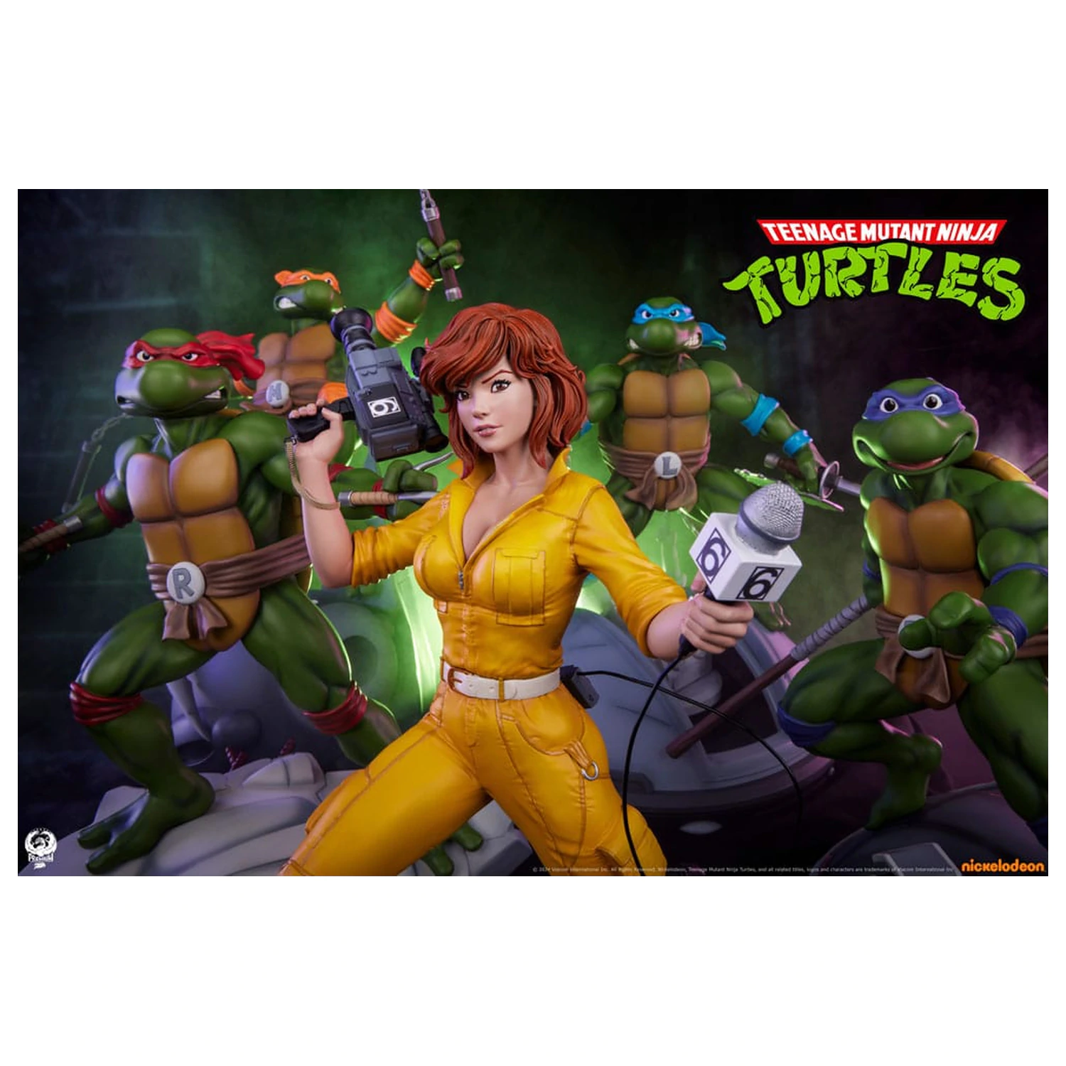 Statua Teenage Mutant Ninja Turtles Premier Series 1/4 April O'Neil 46 cm zdjęcie produktu
