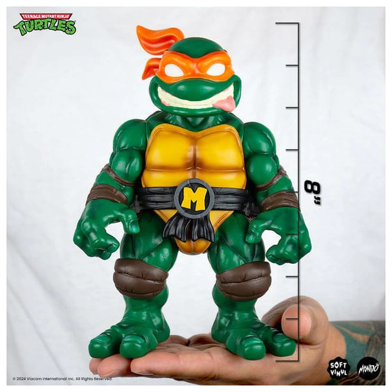 Teenage Mutant Ninja Turtles Soft Vinyl Figurka Michelangelo 20 cm zdjęcie produktu