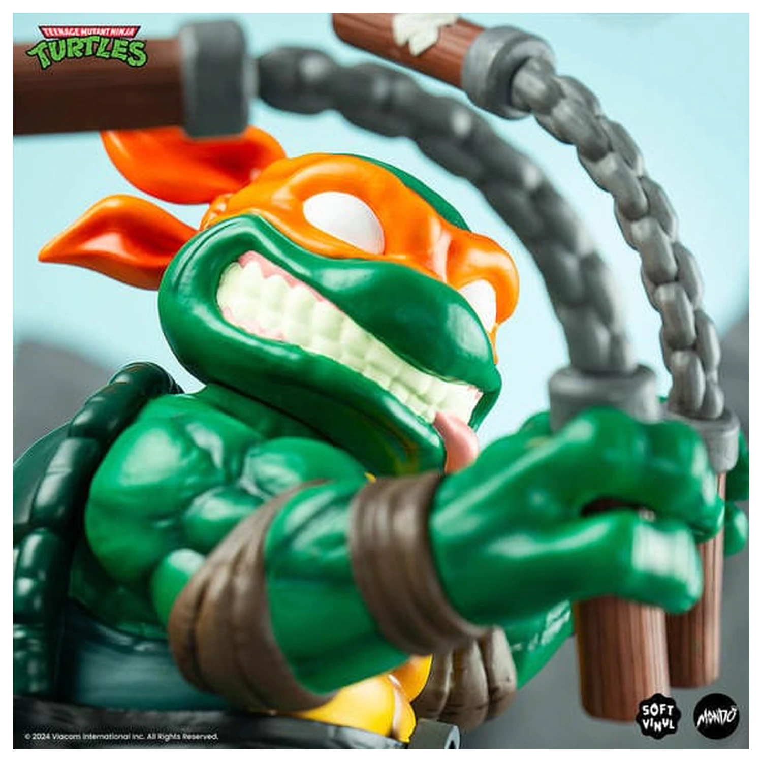Teenage Mutant Ninja Turtles Soft Vinyl Figurka Michelangelo 20 cm zdjęcie produktu