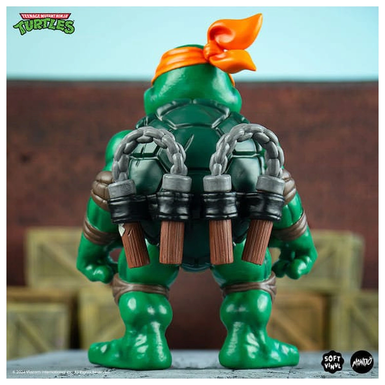 Teenage Mutant Ninja Turtles Soft Vinyl Figurka Michelangelo 20 cm zdjęcie produktu
