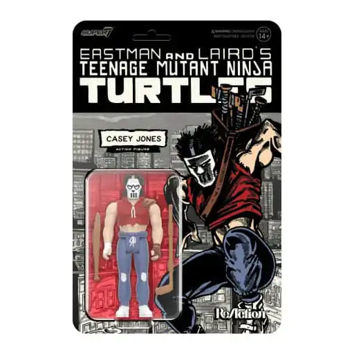 Żółwie Ninja Wojownicze Teenage Mutant Ninja Turtles ReAction Figurka Akcji Seria 11 Casey Jones (Comic Color) 10 cm zdjęcie produktu