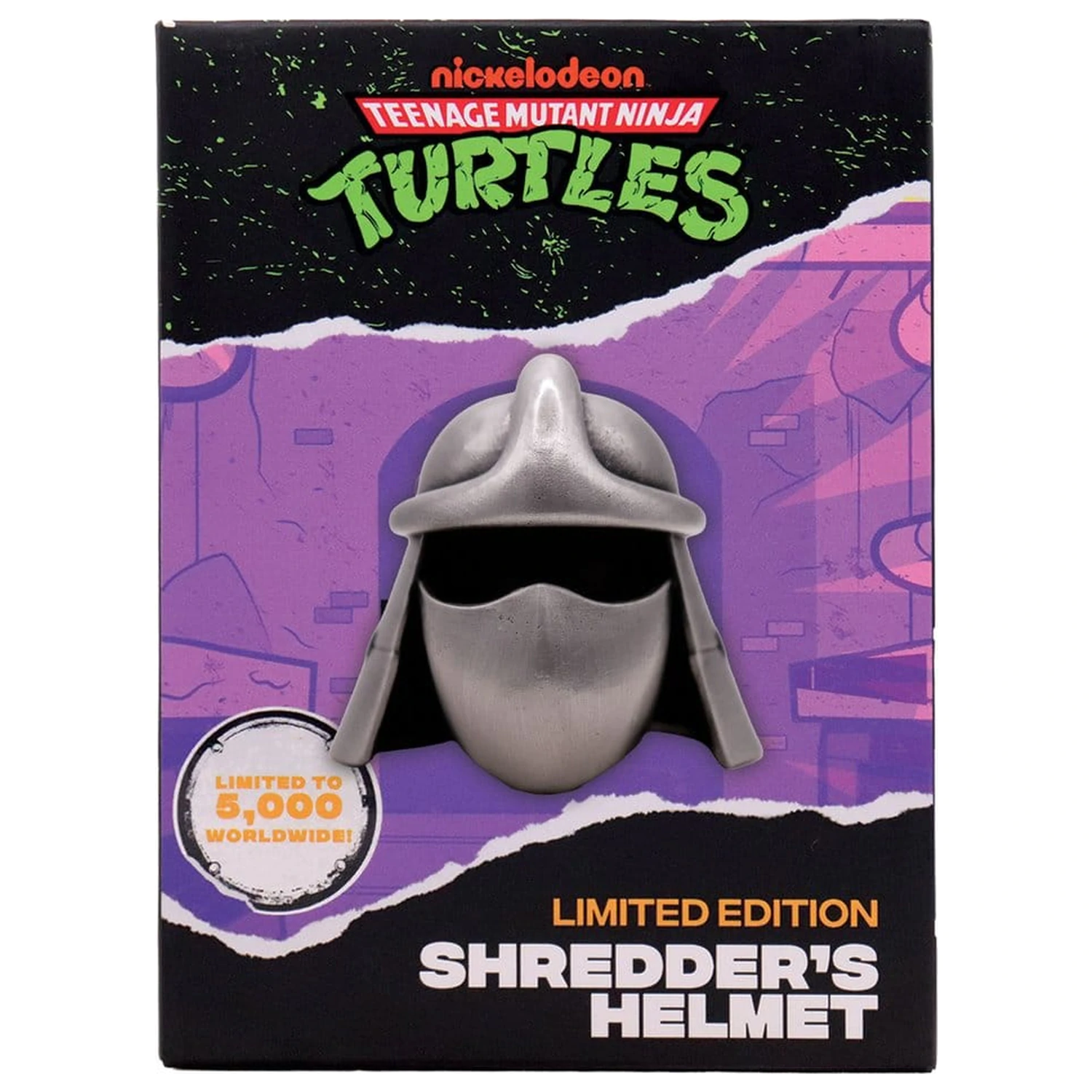 Wierna replika hełmu Shreddera Teenage Mutant Ninja Turtles miniatura edycja limitowana 8 x 7 x 7 cm zdjęcie produktu