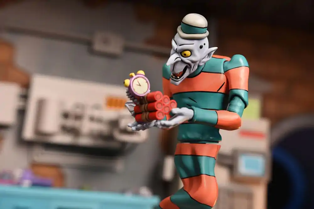 Żółwie Ninja: Sobotnie Przygody Poranne Figurka Akcji 2-Pack Creepy Eddie & Shibano-Sama 17 cm zdjęcie produktu