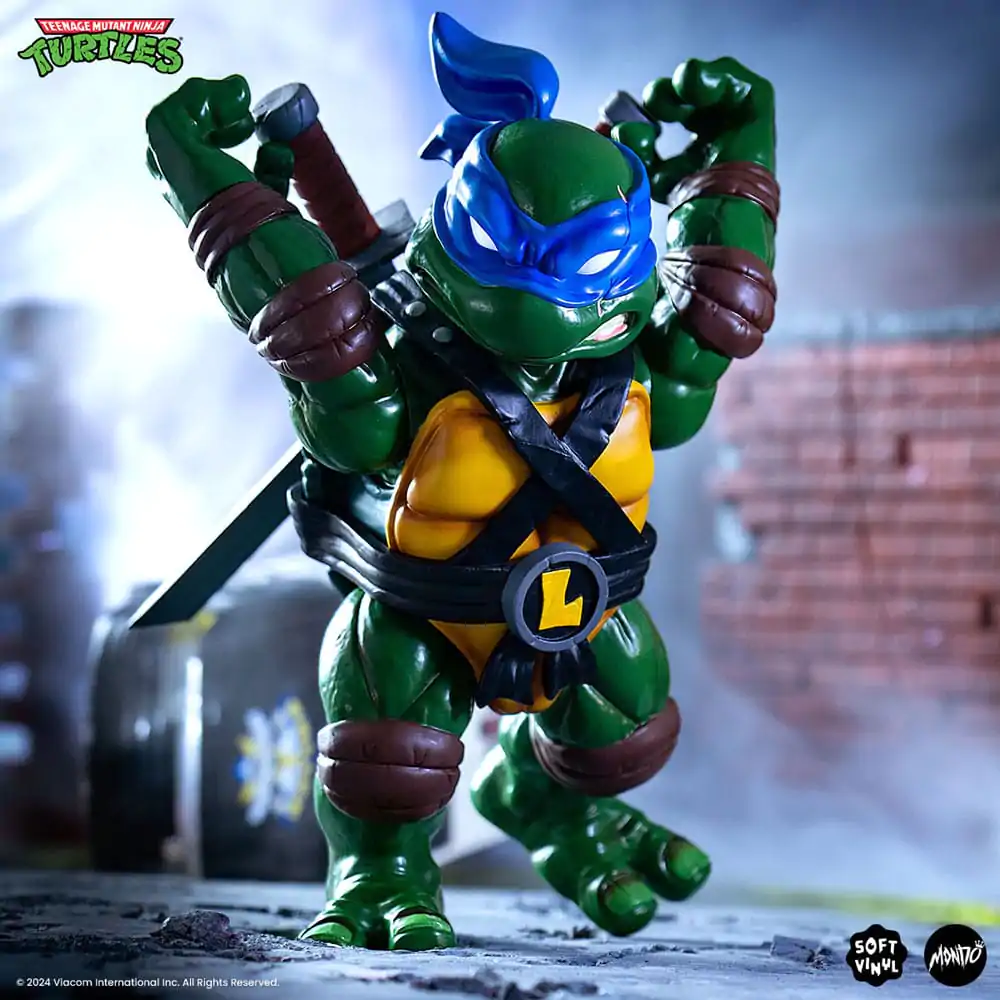 Teenage Mutant Ninja Turtles Miękka Winylowa Figurka Leonardo 25 cm zdjęcie produktu