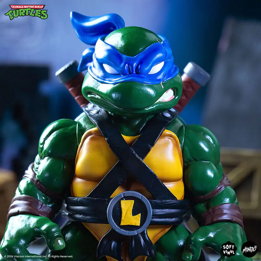 Teenage Mutant Ninja Turtles Miękka Winylowa Figurka Leonardo 25 cm zdjęcie produktu