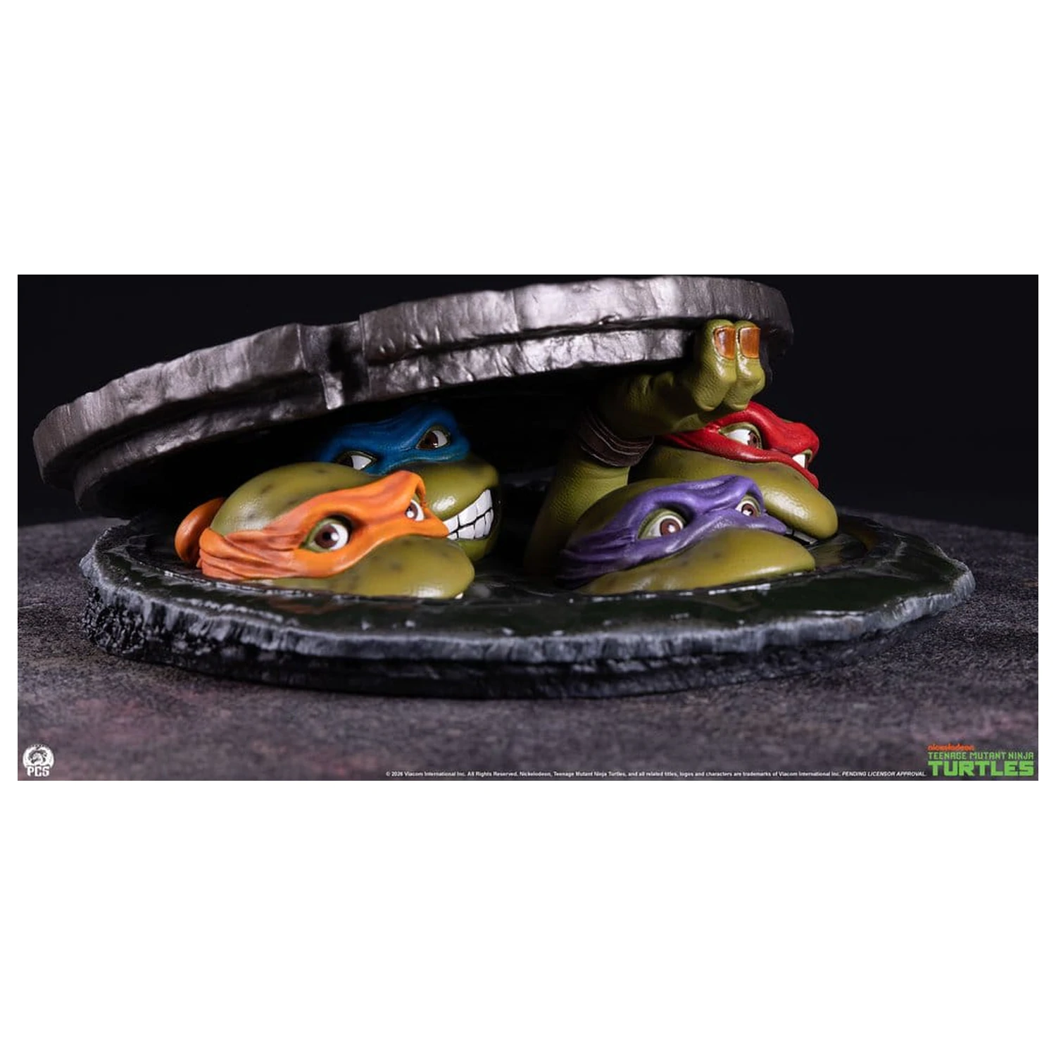 Teenage Mutant Ninja Turtles Tabletop 1/4 Underground 11 cm zdjęcie produktu