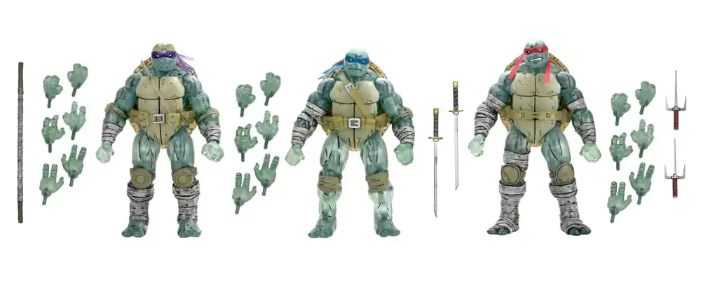 Teenage Mutant Ninja Turtles (The Last Ronin) Figurki Akcji 3-pak Ghost Brothers 18 cm zdjęcie produktu