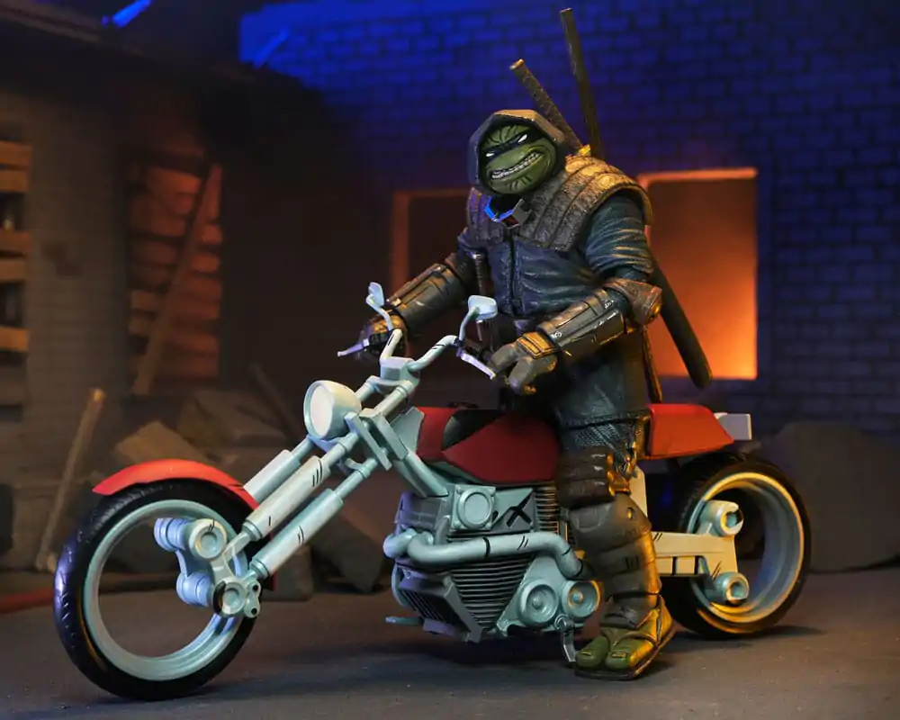 Teenage Mutant Ninja Turtles (The Last Ronin The Lost Years) Figurka Akcji Casey Marie z Motocyklem Last Ronina 18 cm zdjęcie produktu