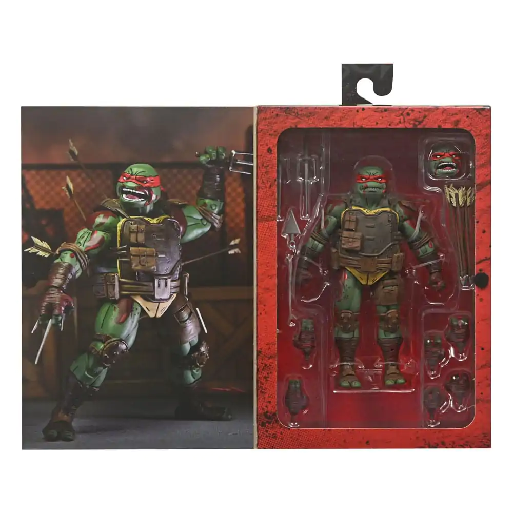 Żółwie Ninja Wojownicze Nastolatki The Last Ronin Figurka Akcji Ultimate First to Fall Raphael 18 cm zdjęcie produktu