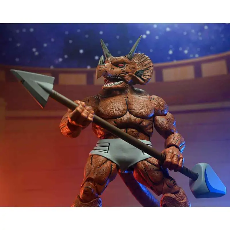 Teenage Mutant Ninja Turtles Triceraton Gladiator figurka 18 cm zdjęcie produktu