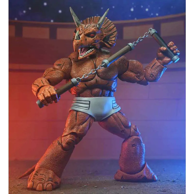 Teenage Mutant Ninja Turtles Triceraton Gladiator figurka 18 cm zdjęcie produktu