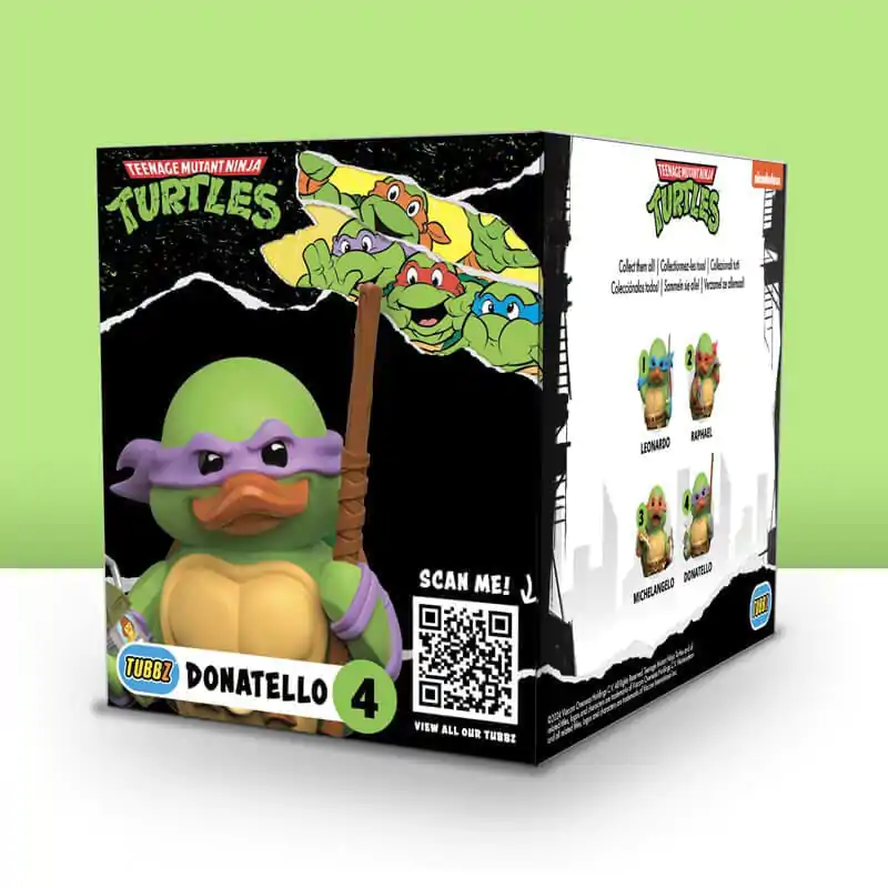 Żółwie Ninja Wojownicze Teenage Mutant Ninja Turtles Tubbz Figurka PVC Donatello Edycja w Pudełku 10 cm zdjęcie produktu