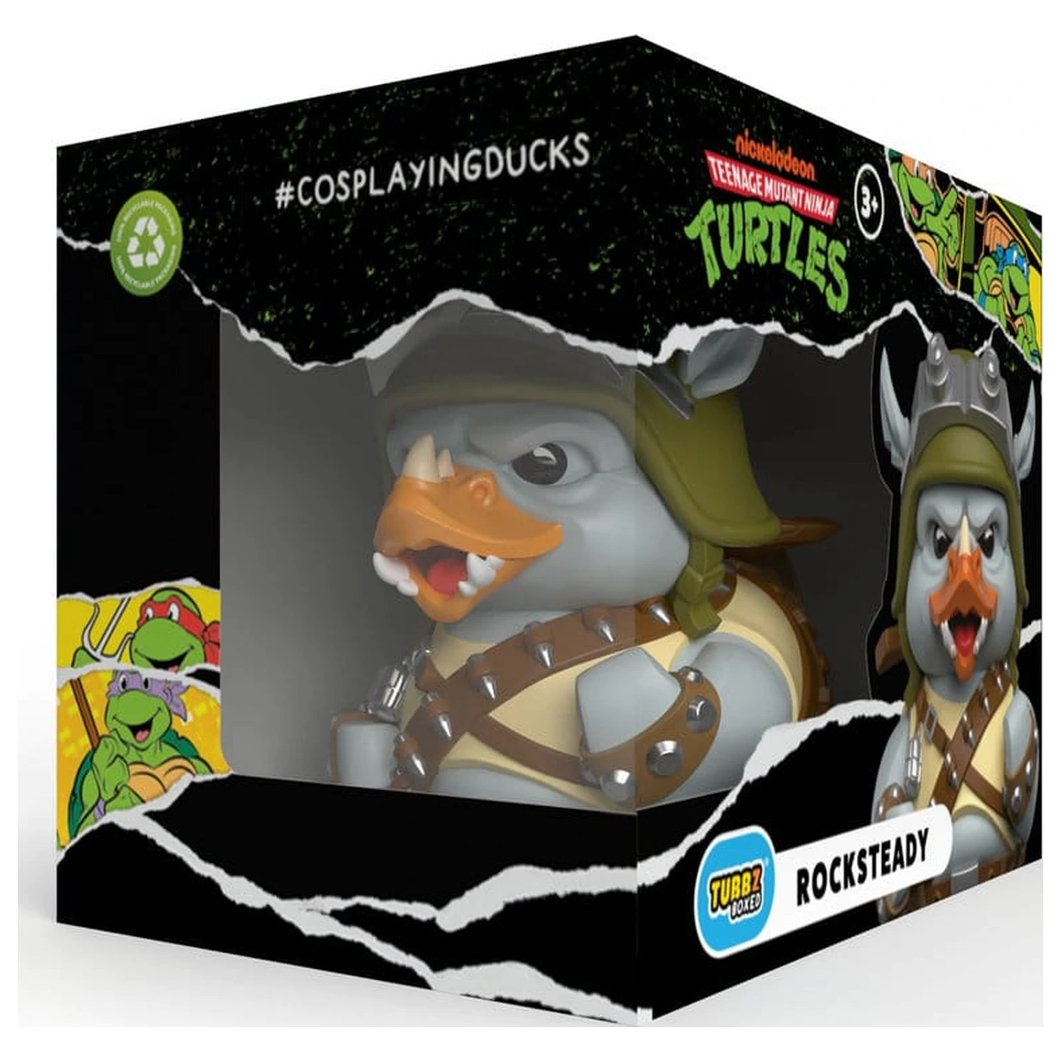 Teenage Mutant Ninja Turtles Figurka Rocksteady Tubbz PVC zdjęcie produktu